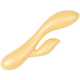  Desirel Desire Dew - pameten vibrator z ročico za draženje klitorisa (rumena) | Shoptok.si
