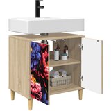  Kupaonski ormar KIEL Sonoma 60 x 40 x 60 cm Konstruirano drvo | shoptok.hr