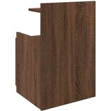 vidaXL Noćni ormarići 2 kom s 2 ladice smeđi hrast 40x36,5x62 cm | shoptok.hr