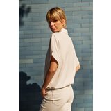 Marisse Women's Sweatshirt L-Bl-4613 Off White | Shoptok.si