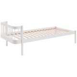 Molarem Home Drveni dječji krevet LOVE - bijeli - 200x90 cm - bez madraca | shoptok.hr