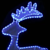  Božićni sob s mrežom i 306 LED žarulja 60 x 24 x 89 cm | shoptok.hr