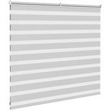 vidaXL zebra senčilo svetlo sivo 155x100 cm tkanina širina 150,9 cm | Shoptok.si