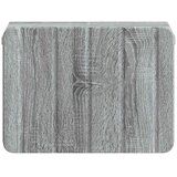  Noćni ormarić za montažu na zid Siva sonoma 33 x 34 5 x 24 cm | shoptok.hr