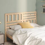 Maison Chic posteljno vzglavje - vzglavna omarica - nočna omarica 166x4x100 cm trdna borovina, (21704787) | Shoptok.si