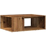 Maison Chic Kava miza - kavna mizica - Nizka mizica Stari les 90x67x33 cm Inženirski les, (21753628) Cene
