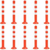  Stupovi za kontrolu prometa 10 kom 75 cm PE | shoptok.hr