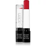 Aden Cosmetics Creamy Velvet Lipstick kremasta šminka odtenek 08 Scarlett Heart 3 g