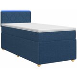  Boxspring krevet s madracem Plava 80 x 200 cm Tkanina | shoptok.hr