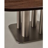 Kave Home Blagovaonski stol u dekoru oraha 150x150 cm Melvar – | shoptok.hr