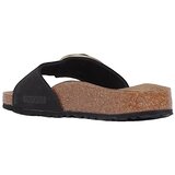Birkenstock Sandali & Odprti čevlji Sandales Madrid Big Buckle nubuck Črna | Shoptok.si