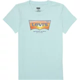 Levi's Majice s kratkimi rokavi SUNSET BATWING TEE Modra