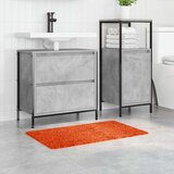 vidaXL Narančasta Pamuk 50 x 80 cm Prostirka za kupaonicu Pravokutna | shoptok.hr