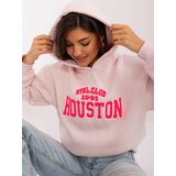 Fashion Hunters Light pink oversize hoodie Cene