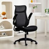  Ergonomska uredska stolica 3D nasloni za ruke mrežasti naslon naslon za glavu funkcija nagiba crna | shoptok.hr