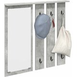  Vješalica za kapute na zidu Zidne Beton siva 84 x 10 x 80 cm | shoptok.hr