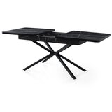 Hanah home Falcon - 2962 BlackWhite Extendable Dining Table | ePonuda.com