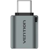USB-C Male to USB 3.0 Female OTG Adapter Gray Aluminum Alloy Type