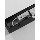 Nova Luce Mat črna aluminijasta LED zatemnitvena stenska svetilka Glovia – | Shoptok.si