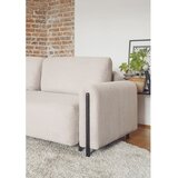 ELTAP Bež sklopiva/s prostorom za odlaganje sofa od samta 244 cm Arcadova – | shoptok.hr