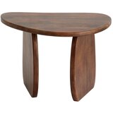 Ellos Home Temno rjava klubska mizica iz masivnega manga Mushroom – | Shoptok.si