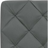 vidaXL Postelja z vzmetnico temno siva 90x190 cm blago | Shoptok.si