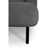 Scandic Tamno siva kutna garnitura (s desnim kutom/u obliku slova "U") Hero – | shoptok.hr