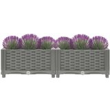  Povišena gredica 80 x 40 x 23 cm od polipropilena | shoptok.hr