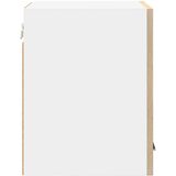 Viseći ormarić Riga 2 pcs Sonoma hrast i bijela 30 x 31 x 40 cm | Eponuda.com