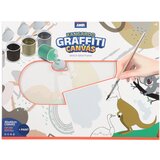 Junior Graffiti canvas, blind ram sa skicom, kengur, bela, 30x40cm | Eponuda.com
