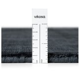 Vikosa Črna ročno tkana viskozna preproga 120x180 cm Noemi – | Shoptok.si