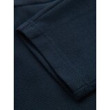 Ombre Men's knitted pants with elastic waistband - navy blue | shoptok.hr