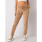 RUE PARIS Sweatpants-RV-DR-6110.92P-camel | shoptok.hr