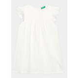 United Colors Of Benetton Vsakodnevna obleka 3096GV00H Bela Regular Fit | Shoptok.si