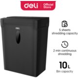 Deli UNIŠTIVAČ PAPIRA 5 lista, 12 litara, 2 minuta ET014 | ePonuda.com