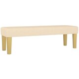 vidaXL Krevet s oprugama i madracem krem 140 x 190 cm od tkanine | shoptok.hr