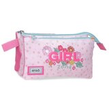 Enso girl zone prazna pernica sa 3 pregrade - pink ( 99.343.21 ) Cene