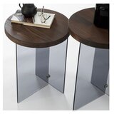 Hanah home Serenity 2 set klub stolova, 2 dijela, smeđa | Eponuda.ba