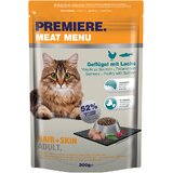 Premiere Cat Meat menu Adult Hair & Skin perutnina in losos 300 g Cene