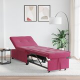 vidaXL Sofa Krevet 3-u-1 Izvlačni Dizajn Bordo Baršun | shoptok.hr