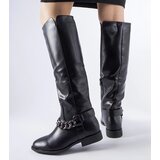 Gemre Black insulated boots with chain Millies | shoptok.hr