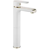 REA Bloom White Gold Wysoka umivaonik slavina