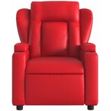  Električni naslonjač od umjetne kože crveni | shoptok.hr