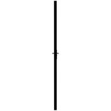 Sobna vrata od stakla ESG i aluminija 76 x 201 5 cm crna | shoptok.hr