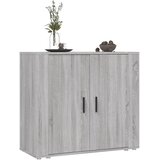  Komoda sivog hrasta sonome 80x33x70 cm od konstruiranog drva | shoptok.hr