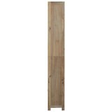  Polica za knjige sa 7 razina 80x30x200 cm masivno drvo bagrema | shoptok.hr