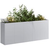 vidaXL Sadilnik 200x40x80 cm Pocinkano jeklo Cene