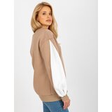 ex moda Sweatshirt-EM-BL-768.29X-dark beige | shoptok.hr