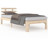 Maison Chic Posteljni okvir - Enojna postelja - Postelja za odrasle iz trdnega lesa 100x200 cm-J8687, (21759089) | Shoptok.si