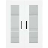 vidaXL Visoka komoda bijela 69 5x34x180 cm konstruirano drvo | shoptok.hr